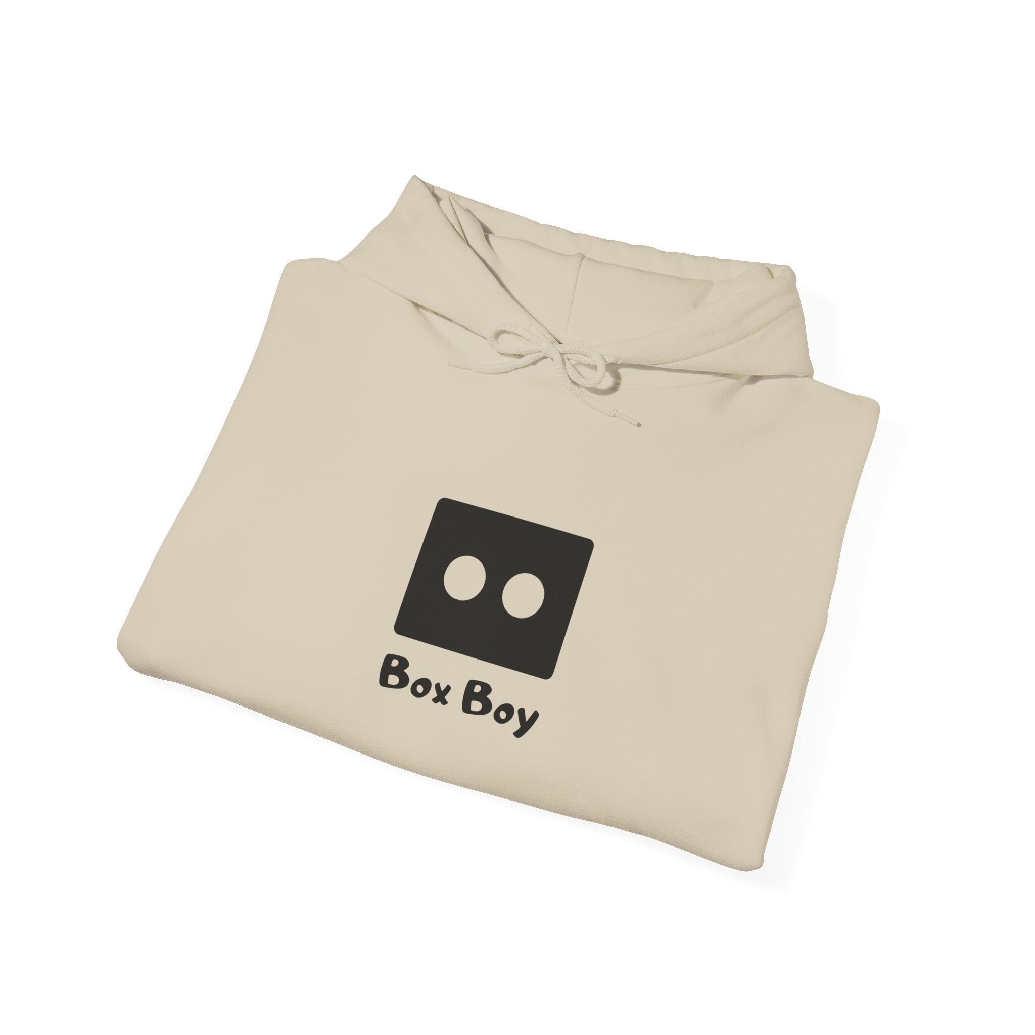 Box Boy - Sand - Unisex Heavy Blend™ Hooded Sweatshirt