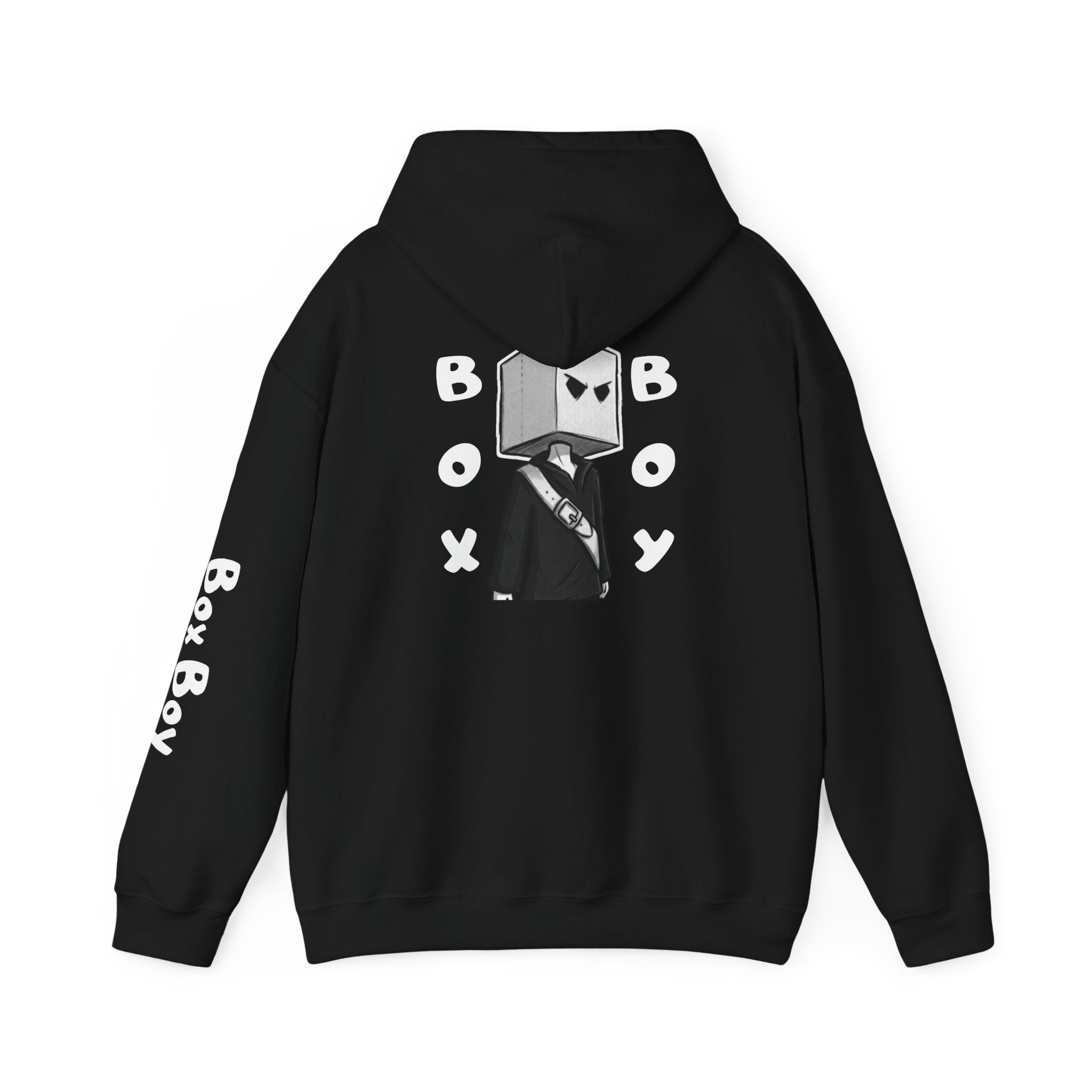Box Boy - BLK - Unisex Heavy Blend™ Hooded Sweatshirt
