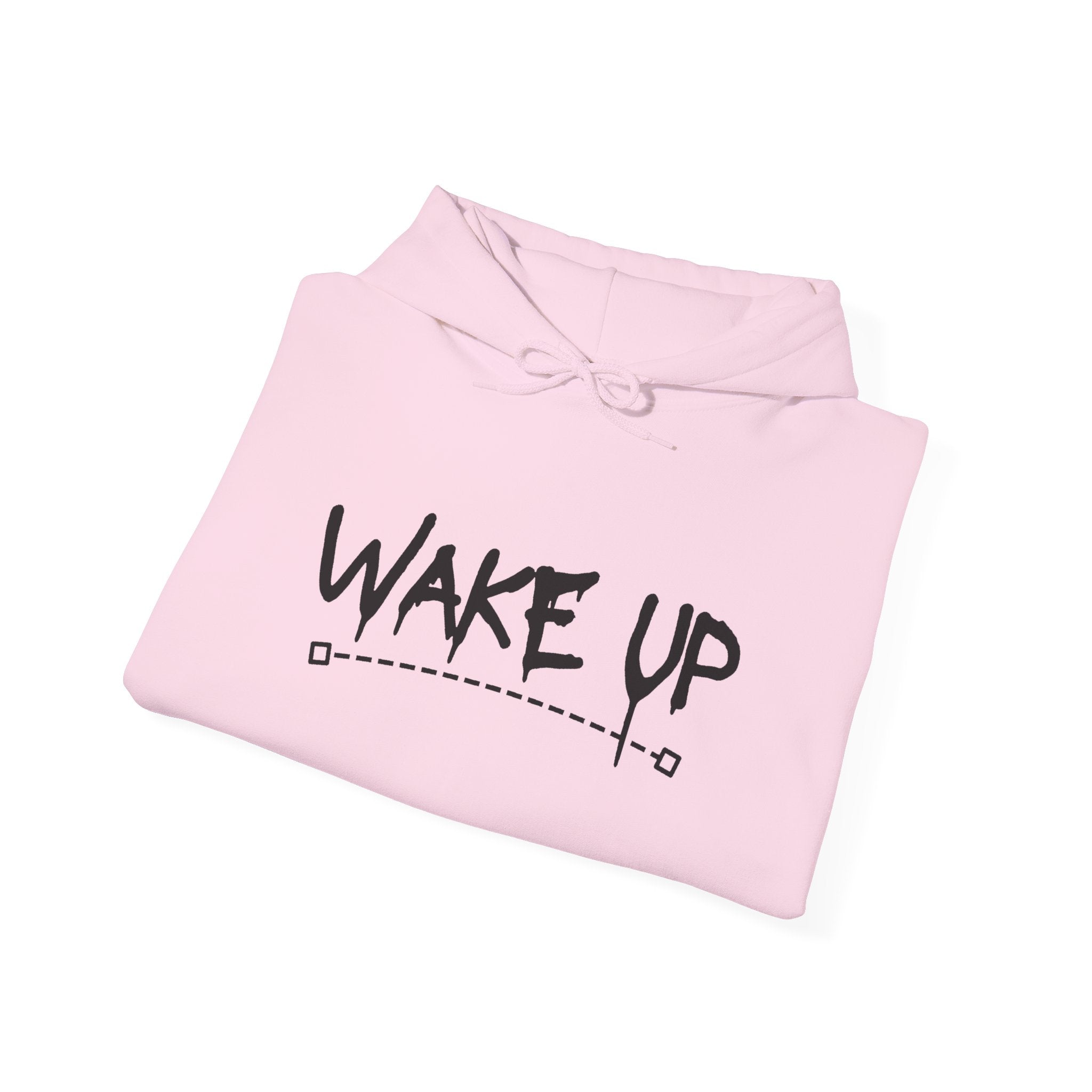 Wake Up - PNK - Unisex Heavy Blend™ Hooded Sweatshirt
