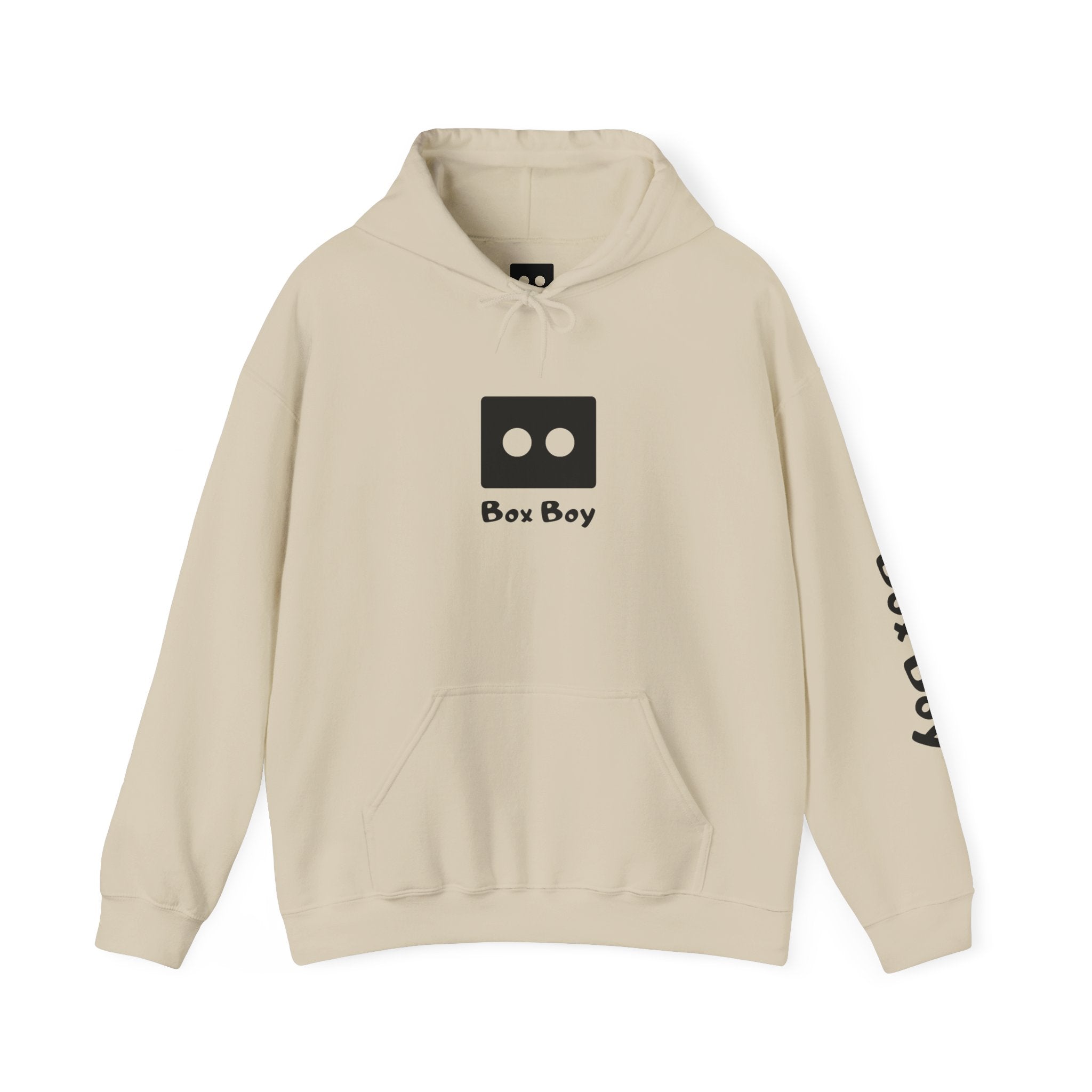 Box Boy - Sand - Unisex Heavy Blend™ Hooded Sweatshirt