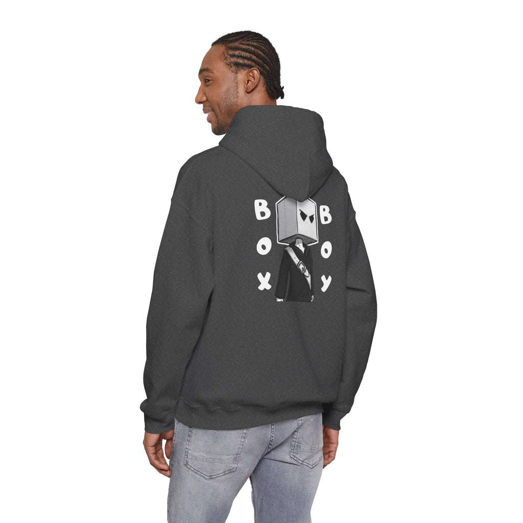 Box Boy - GRY - Unisex Heavy Blend™ Hooded Sweatshirt