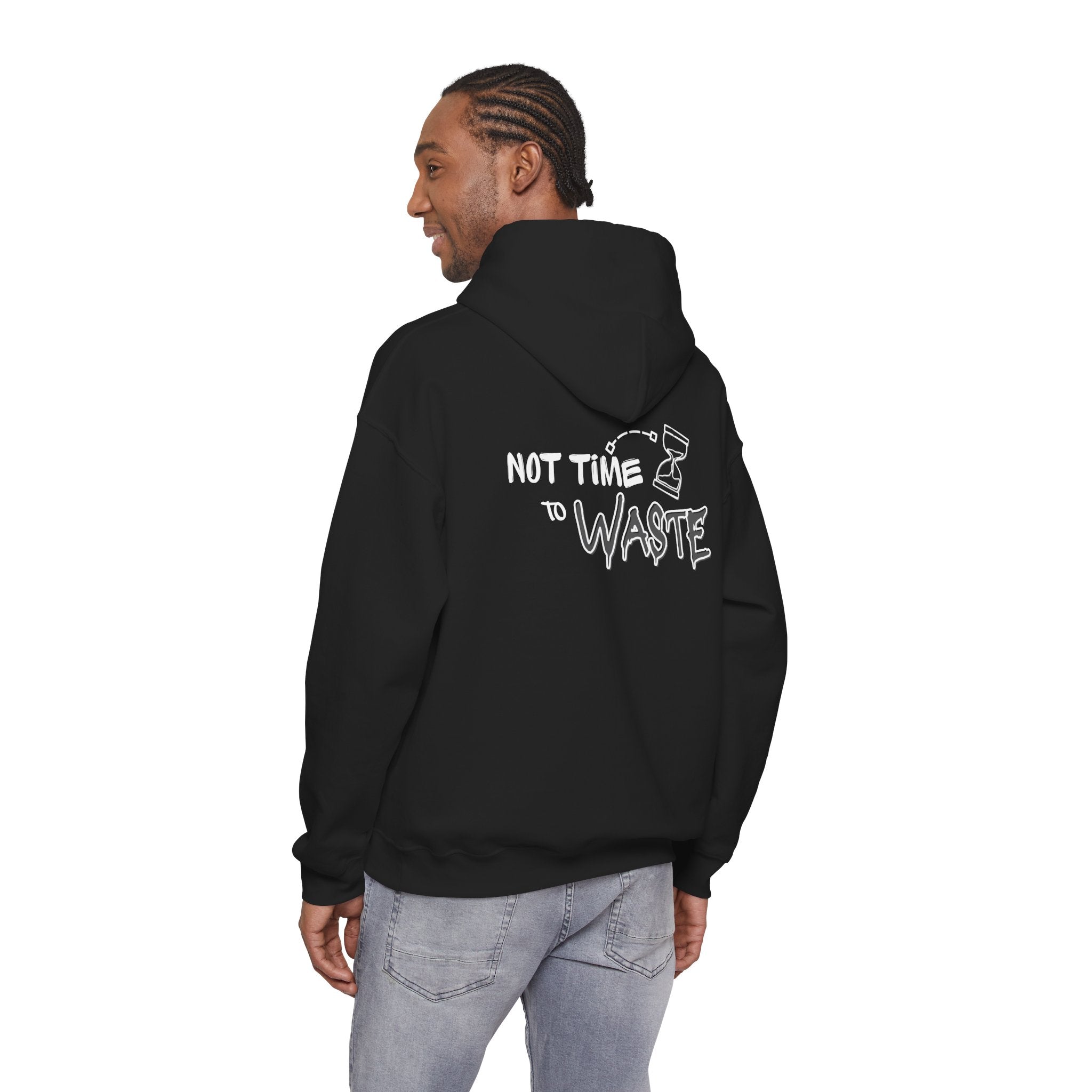 Wake Up - BLK - Unisex Heavy Blend™ Hooded Sweatshirt