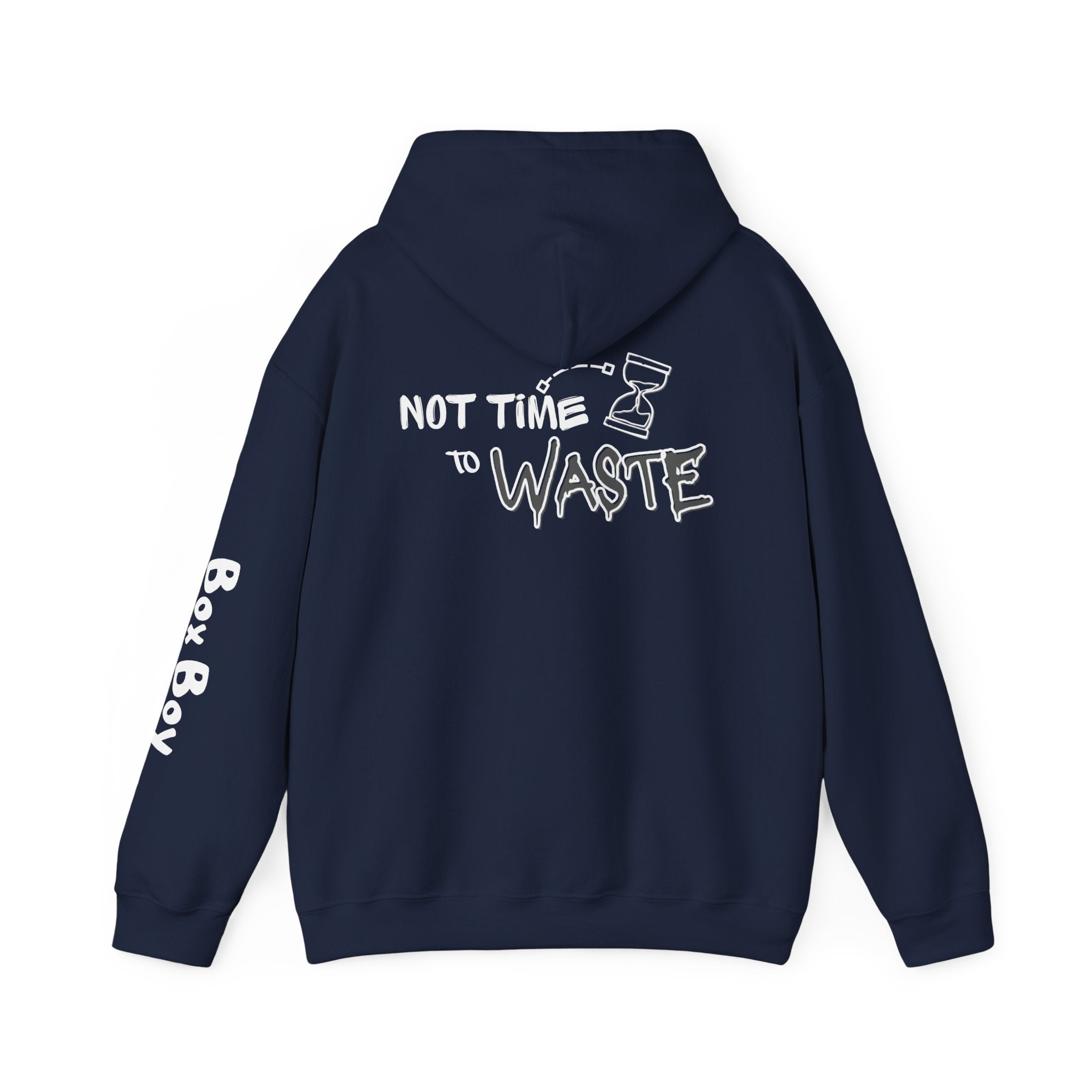 Wake Up - NAVY - Unisex Heavy Blend™ Hooded Sweatshirt