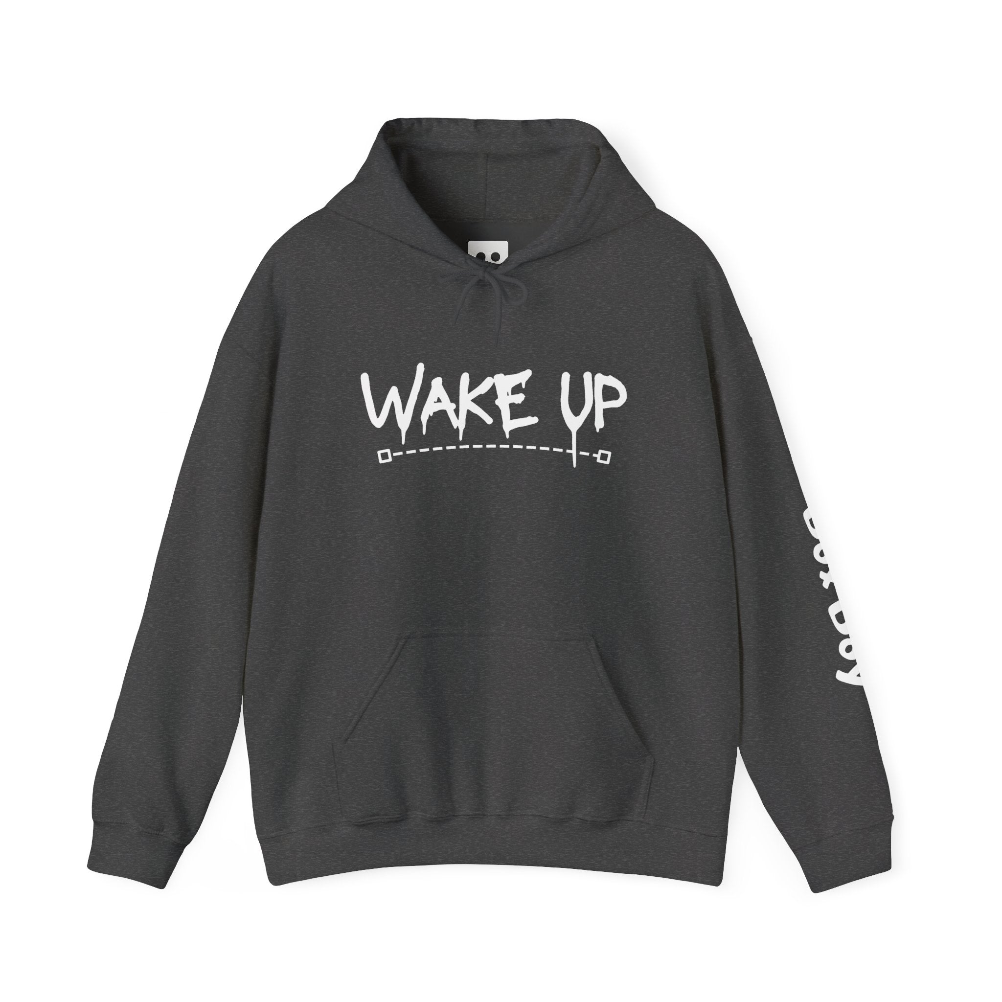 Wake Up - GRY - Unisex Heavy Blend™ Hooded Sweatshirt